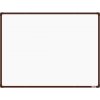 Tabule VMS Vision boardOK Keramická tabule na fixy s hnědým rámem Hnědá 120 x 90 cm