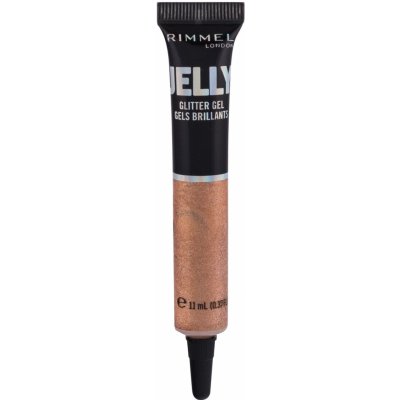 Rimmel London Jelly Glitter Gel gelové oční stíny 300 Long Island 11 ml