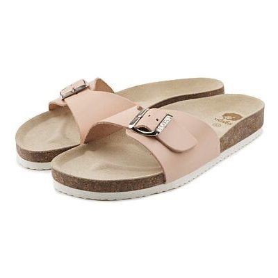 Vlnka dámské korkové anatomické nazouváky Laura světle růžová – Sleviste.cz