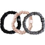 SLIP - Chouchous Fins Pure Soie - Úzké scrunchies gumičky – Zboží Dáma