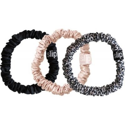 SLIP - Chouchous Fins Pure Soie - Úzké scrunchies gumičky – Zboží Dáma