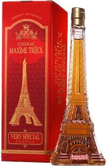 Maxime Trijol VS Eiffel tower 40% 0,5 l (holá láhev)