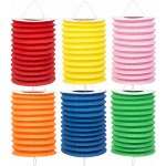 Boland Sada 12 jednobarevných lampionů válec – Hledejceny.cz