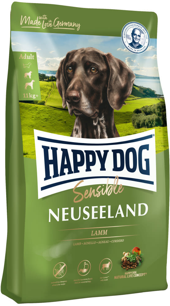 Happy Dog Supreme Nutrition Lamb & Rice Neuseeland 3 x 12,5 kg