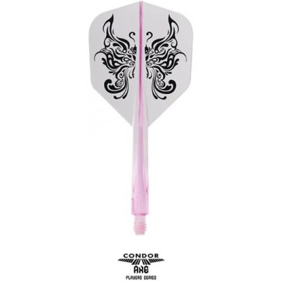 CONDOR AXE Small Tribal Butterfly Clear/Pink Medium – Hledejceny.cz