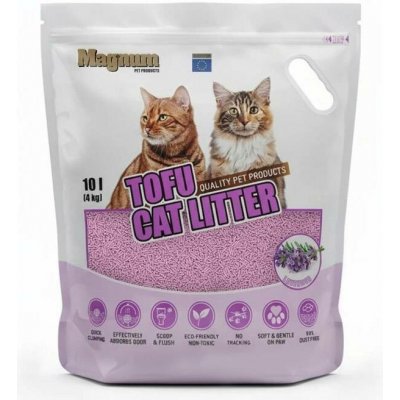Magnum Tofu cat litter Levander 10 l – Sleviste.cz