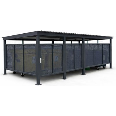 HTI Přístřešek Sia černá komaxit RAL 9005 – Zboží Dáma