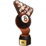 Poháry Bauer Dřevěná trofej ACTCWR108 Billiard – Sleviste.cz