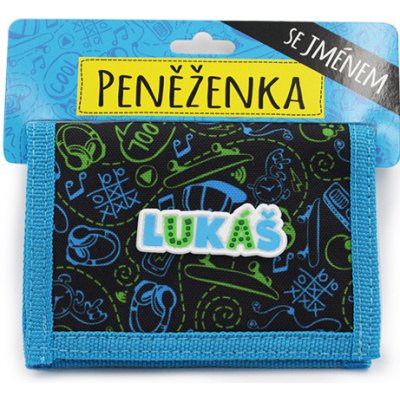 Dětská peněženka se jménem LUKÁŠ od 149 Kč - Heureka.cz