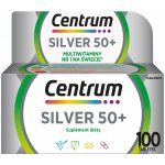 Haleon Centrum Silver 50+ sada vitamínů a minerálů 100 tablet – Hledejceny.cz