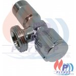 Pračkový ventil vřetenový 1/2" x 3/4" chrom SCHELL COMFORT - 033000699 – Zboží Mobilmania