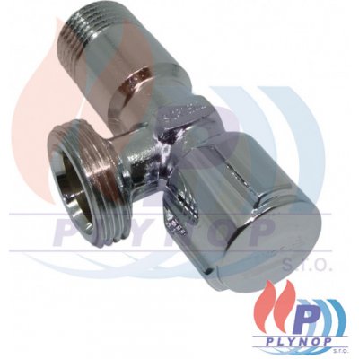 Pračkový ventil vřetenový 1/2" x 3/4" chrom SCHELL COMFORT - 033000699 – Zbozi.Blesk.cz