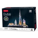 CubicFun 3D puzzle LED Dubaj 182 ks – Zboží Dáma