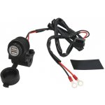 Oxford Zásuvka 2x USB, OXFORD, 5V/2A, vodotěsná, s úchytem na řídítko | Zboží Auto