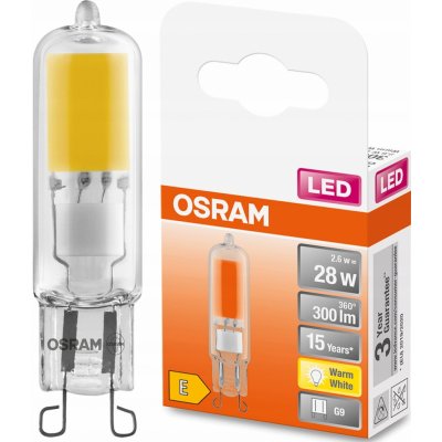 Osram LED žárovka LED COB G9 corn 2,6W = 30W 320lm 2700K Teplá bílá 300° STAR OSRSTAB2010 – Zboží Mobilmania