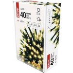 Emos D4AW01 40 LED řetěz 4 m venkovní i vnitřní teplá bílá časovač – Zboží Dáma