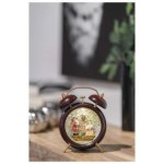 Emos DCLW24 LED vánoční sněžítko budík teplá bílá 19 cm – Hledejceny.cz