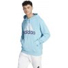 Pánská mikina ADIDAS-M BL FT HD-IJ8588-light aqua Modrá