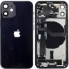 Náhradní kryt na mobilní telefon Kryt Apple iPhone 12 Mini zadní Housing s Malými Díly černý