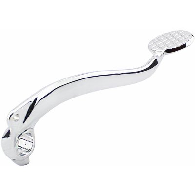 Pedál zadní brzdy ČZ150C - chrom – Hledejceny.cz