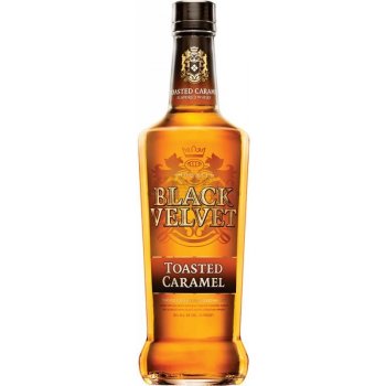 Black Velvet Toasted Caramel 35% 1 l (holá láhev)