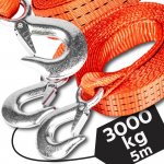Amio Profi tažné lano - popruh s háky do 3000 kg | Zboží Auto