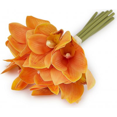 Prima-obchod Umělá orchidej svazek, barva 6 lososová – Hledejceny.cz