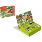 Magnetická hra Farma 35ks v krabici 31x22x5cm – Zboží Dáma