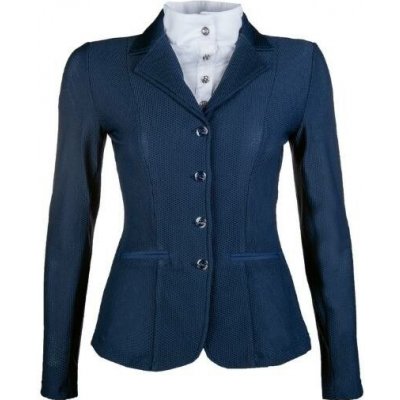 HKM Dámské závodní sako Mesh Linda deep blue