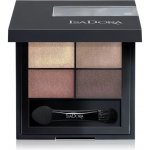 IsaDora Eye Shadow Quartet paletka očních stínů 10 Boho Browns 3,5 g – Zboží Dáma