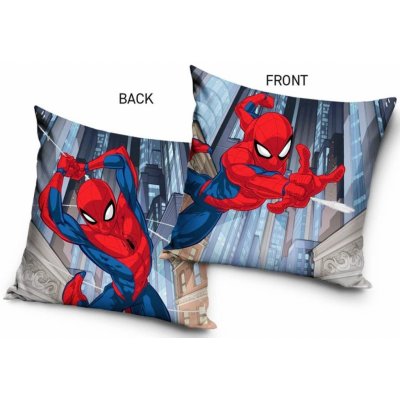 Carbotex polštář SPIDERMAN ZASAHUJE plyšový 40x40 – Zboží Mobilmania