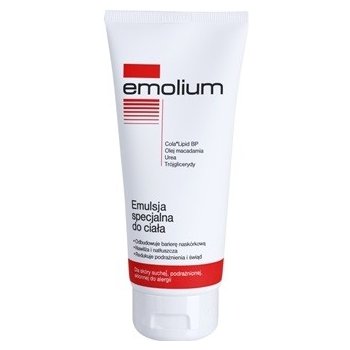 Emolium Body Care speciální tělová emulze pro suchou a podrážděnou pokožku 200 ml