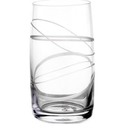 Gold Crystal Sklenice na nealko s broušeným dekorem IDEAL 6 x 250 ml – Zboží Mobilmania