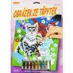 ArtLover Obrázek ze třpytek Kočky 20x25cm – Hledejceny.cz