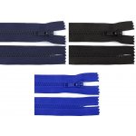 Zip kostěný šíře 5 mm délka 16 cm - 332 černá – Hledejceny.cz