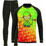 Suspect Animal set dětského funkčního prádla ROBOPES černá Bamboo Light – Sleviste.cz