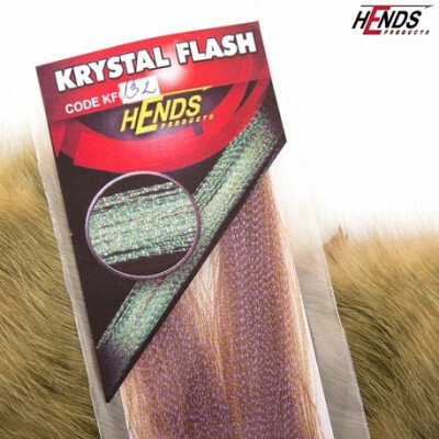 Hends HE KRYSTAL FLASH - UV ICE EFFECT - UV OLIVOVĚ HNEDÁ – Hledejceny.cz