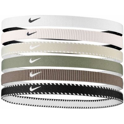 Nike Flex Classic headbands 6PK white/black/white – Hledejceny.cz
