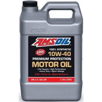Amsoil Premium Protection 10W-40 Synthetic Motor Oil 3,78 l