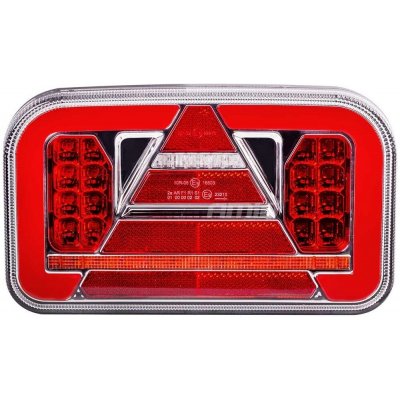 Amio LED dynamické světlo na přívěsy 5 funkcí, 240x140 mm, pravé – Hledejceny.cz