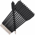 Black Flash Archery plast ALU černý 6,5″ 12 ks – Zboží Dáma