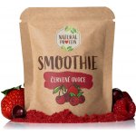 NaturalProtein přírodní smoothie Červené ovoce 20 g – Sleviste.cz
