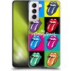 Pouzdro a kryt na mobilní telefon Samsung Pouzdro Head Case Samsung Galaxy S21 5G The Rolling Stones Pop Art Vyplazené Jazyky