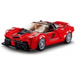 Sluban B0955 Červený italský sporťák – Zboží Dáma