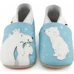 Lait et Miel Kožené capáčky s ledním medvědem Modrá – Zboží Mobilmania