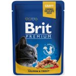 Brit Premium Cat Salmon & Trout 100 g – Sleviste.cz