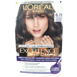 L´Oréal Excellence Cool Creme 6.11 Ultra popelavá tmavá blond