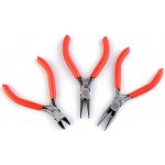 Sada kleští na bižuterii Varianta: 2 červená střední, Balení: 1 sada – Sleviste.cz