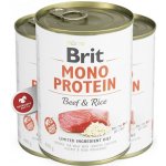 Brit Mono Protein Beef & Rice 400 g – Zbozi.Blesk.cz