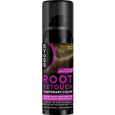 Syoss Root Retouch sprej pro zakrytí odrostů hnědý 120 ml – Zboží Mobilmania